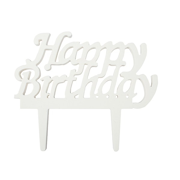 Cake Topper - Happy Birthday